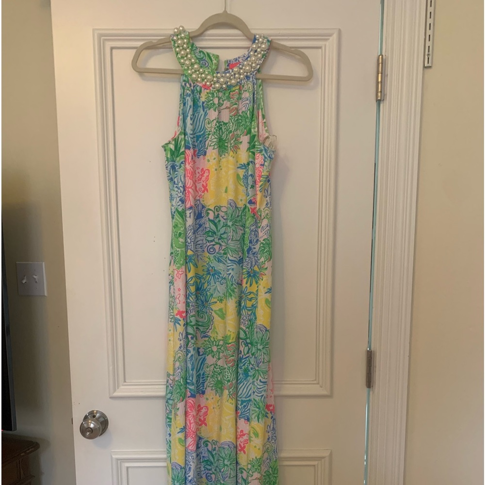 NWT! Lilly Pulitzer Cheek to Cheek maxi long dress NEW